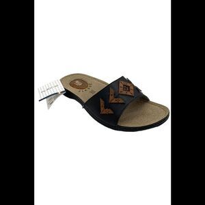 Flexus By Spring Women's Bianca Slide Sandal Black - Medium